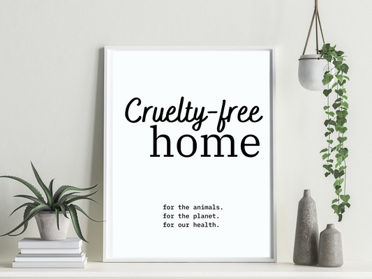 Cruelty-Free Home  Print