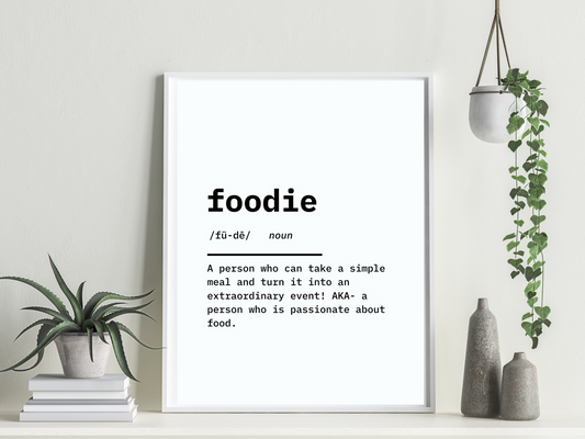 Foodie Print